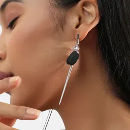SOHI Black Earrings image 4