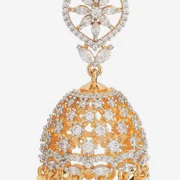 Kushal's Fashion Jewellery Dome Shaped Jhumkas Earrings image 2