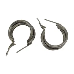 PRIVIU Set Of 4 Contemporary Hoop Earrings image 4