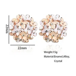 Nilu's Collection Contemporary Studs Earrings image 2