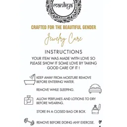 Manikya Rhodium Plated American Diamond-Studded Teardrop Shaped Drop Earrings image 2