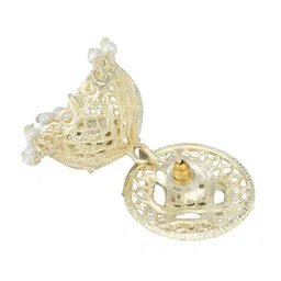 PRIVIU Gold Plated Jhumkas image 4