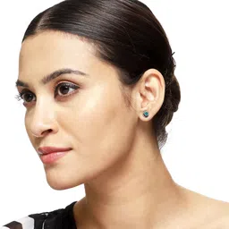 VENI Multicoloured Pack of 5 Contemporary Studs Earrings image 3