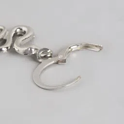 Jewels Galaxy Silver-Toned Contemporary Set of 5 Earrings image 3