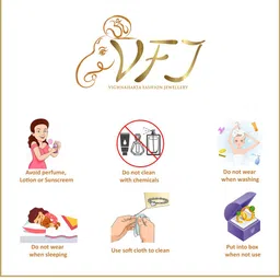 Vighnaharta Gold-Toned Floral Studs Earrings image 5