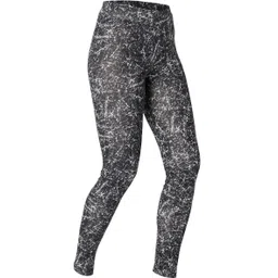 Women's Cotton Gym Legging 500 - Black Print-image-72