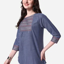 Berrylicious Ethnic Motifs Print Cotton Top image 1