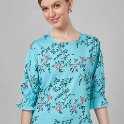 Style Quotient Floral Print Top-picture-11