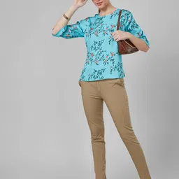 Style Quotient Floral Print Top image 3