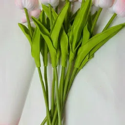 ubs Pink Tulips Artificial Flower image 1