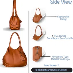highfi Women Tan Shoulder Bag - Mini image 4