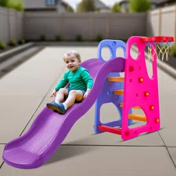 baybee Grand Folding Slide, Plastic Play Slide Climber with Score Keeper, Climber Toys-picture-45