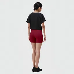 emi Solid Women Red Tights image 2