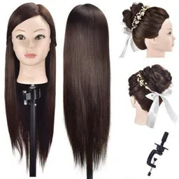 tifurko Extensions And Wigs Dummy For Styling Practice/Cutting Hair Extension image 1