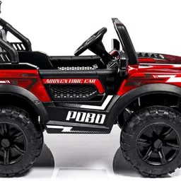 prabal pobo jeep kids car, Battery Operated, Ride On jeep,Remote control, USB player. Jeep Battery Operated Ride On image 4