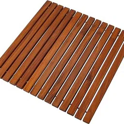 onlinecraft Bamboo Bathroom Mat-picture-24