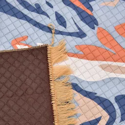 rrc Blue Polyester Carpet image 4