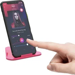 Sanvi Traders 4 Universal Portable Three-Sided Pyramid Shape (Set of 4) Mobile Holder Mobile Holder image 2