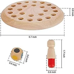 eopzo Wooden Memory Chess Game For Brain Development Party & Fun Board Game Educational Board Games image 3