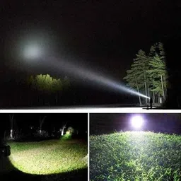 tansha Cree 035zoomable Led Metal Torch5 Modes Flashlight, Super Bright 20w Light Torch 2 hrs Torch Emergency Light image 4