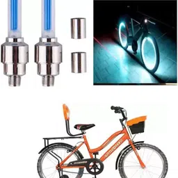 vyantr Cycle Steel, Plastic Tyre Valve Cap For Little Star 20T LED Front Rear Light Combo-picture-12