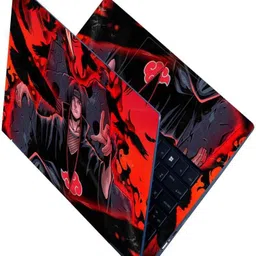 Techfit Full Body Laptop Skin Fits Size Upto 15.6 Inches - Itachi Kingdom Self Adhesive Vinyl Laptop Decal 15.6-picture-34