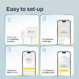 Mygate WiFi Lock Gateway| Unlock from Anywhere | Works with Existing Mygate Locks | 6-Months Warranty Smart Door Lock image 5