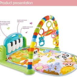 raaz bazz Raaz_Baby Play Gym Mat with Detachable Piano, Lights, and Animal Toys-picture-21