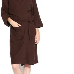 Brown XXL Bath Robe-image-9