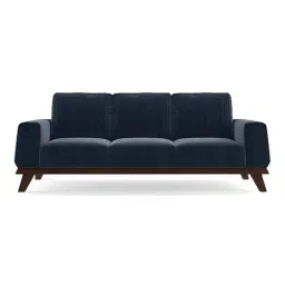 Granada Sofa Set (Colour: Sea Port Blue Velvet, Seater: 3+2+1+1)-image-50