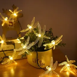 circisun 10 LEDs 4 m Gold Color Changing Butterfly Rice Lights-picture-12