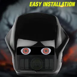 otoroys Devil's Eye Modified Headlight & Additional LED Light With 6 Color Mode Headlight Motorbike LED (12 V, 5 W) image 3