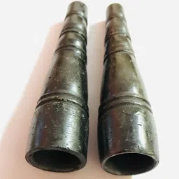 keshu handicraft Handmade Chillum With Gitti Terracotta Outside Fitting Hookah Mouth Tip image 2