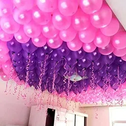 Solid Hd/Mettalic 200 Ballons Pink,Purple For Kid's/Adult/ Party/Birthday Decorations Balloon-image-23