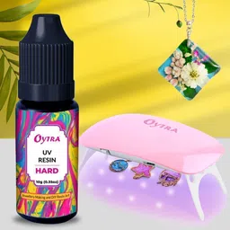 oytra 10 Gram UV Resin Hard & Lamp Light Clear Glossy Finish for Artist & Professional-picture-22