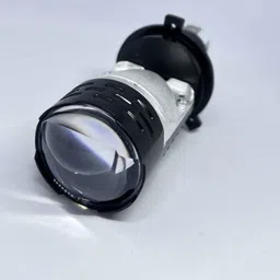 bikebloom H4 socket led projector lens for all mototbikes(1pc)white Headlight Motorbike LED (12 V, 70 W) image 5