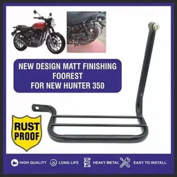 imad trading Hunter 350 Ladies Footrest (Left Side) (MS) Bike Fairing Kit-picture-19