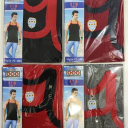 an fashion Pack of 3 Men Vest image 2