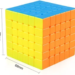 hawkister Cubing Classroom Professional 6X6X6 Stickerless Speed Magic Cube image 2