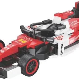 apex media and marketing india CARBON-X SABRE 226-Piece Racing Car Building Blocks Kit for Kid and Adults image 5
