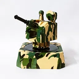 Long Lasting Fragrance Aroma Solar Powered Army Tank Design for Car Dashboard Diffuser Set-image-41