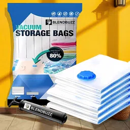 blend buzz Space Saver Vacuum 190 Compression Bags For Clothes And Blankets Travel Storage Vacuum Bags-picture-27