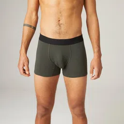 Men's Boxer Cotton Rich 500-Dark Green-image-57