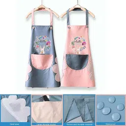 alabelo Polyester Chef's Apron - Free Size-picture-17