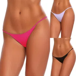 Pack of 3 Women Bikini Multicolor Panty-image-18