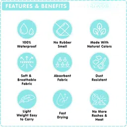 sbts Cotton Baby Bed Protecting Mat image 4