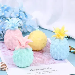 Baby Teether Ball Toy – Pineapple Shape Squishy Ball Toy Teether-image-41