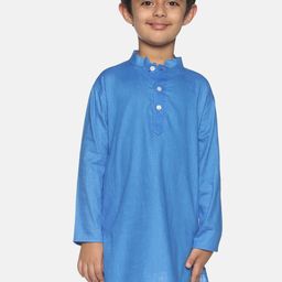 Sethukrishna Boys Blue Kurta-picture-0