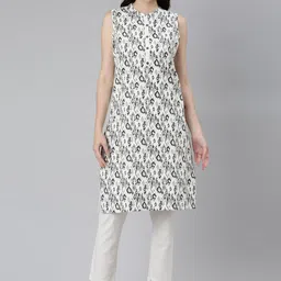 Marcia Abstract Printed Straight Kurta-picture-15