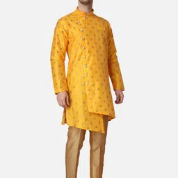 ROYAL KURTA Men Woven Design Kurta image 4